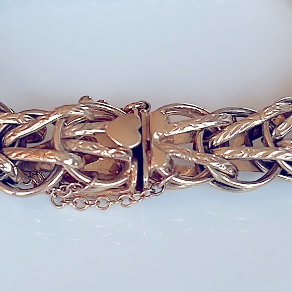 14 karat gold, Vintage, Bracelet - Picture 4 of 13